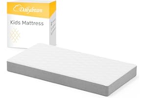 ‎DAILYDREAM Dailydream Baby- und Kindermatratze Model 1" für 0-36 Monate alte Kinder und bis 25kg mit atmungsaktiven Matratzenkern, 70x140x10cm