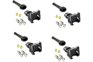 LE PALAIS DU BRICBRAC Connecteur injecteur - compatible Bosch EV1-2 broches (4)