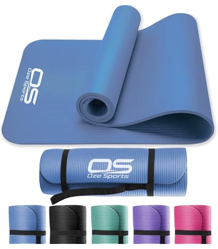 YogiFi Smart Yoga Matte | KI-gestütztes Yoga Für Zuhause | 6 Mm Dick, Leicht & Mit App