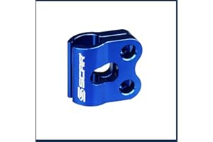 SCAR Morsetto Tubo Freno Anteriore Compatibile con YAMAHA YZ YZF 65 85 125 250 450 125X 250X 250FX 450FX 09-26 CR CRF CRFX 04-26 FANTIC XX XXF XE XEF 21-26, Blu