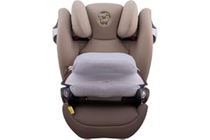 JYOKO Kids Fodera per Accessorio di seggiolino Auto in Cotone Compatibile con Cybex Pallas M e Pallas B -Fix (Grey Stone)