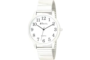 Ravel - Reloj de Cuarzo Unisex, Moderno y Minimalista para el día a día - Cuarzo Analógico - R0132A
