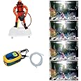 Jainsons Pet Products® Scuba Diver with Air Pump and Pipe for Aquarium Fish Tank Decoration Ornament