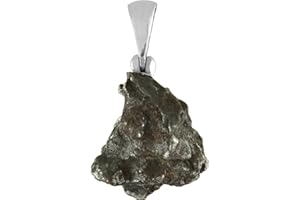 Starborn Meteorite Nugget Campo del Cielo 925 Sterling Silver Pendant