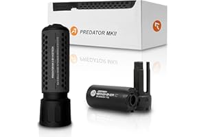 ACETECH Predator MKII Tracer Unit Glow in Dark, Shake and Wake, Airsoft Gun 14mm CCW or Negative 11mm CW Positive Pistol Rifle Adapted