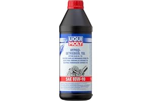 ‎LIQUI MOLY LIQUI MOLY Hypoid-Getriebeöl (GL4/5) TDL SAE 80W-90 | 1 L | Getriebeöl | Hydrauliköl | Art.-Nr.: 20645, farblos