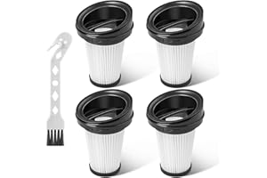 AWINKER 4 Stück Filter für Grundig VCH9629 VCH9630 VCH9631 VCH9632 Nr. 9178008590 Roboter-Staubsauger Haushaltskehrmaschine Ersetzt