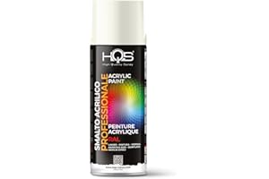 HQS HIGH QUALITY SPRAY HQS Lackspray Acryl RAL-Farben (RAL 9010 weiß glänzend)