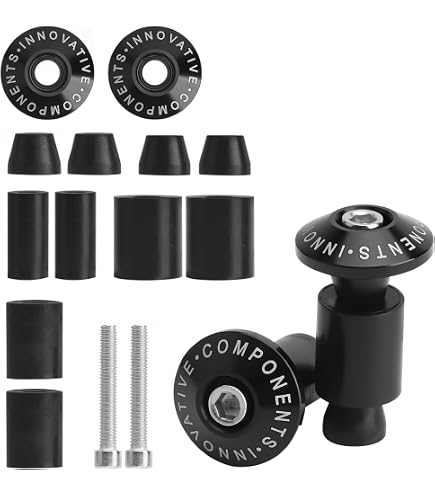 Embouts De Guidon En Alliage D'aluminium Pour Vélo - Diamètre Intérieur 17-23,5 Mm, Poids 25g La Paire