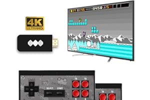 SURAKEY Consola de Juegos Retro, Consola de Videojuegos Y2S HD Plus Game Stick USB Consola Plug and Play Inalámbrica Salida de TV HDMI Mini Controlador Retro de Juego Clásico 1700 Incorporado