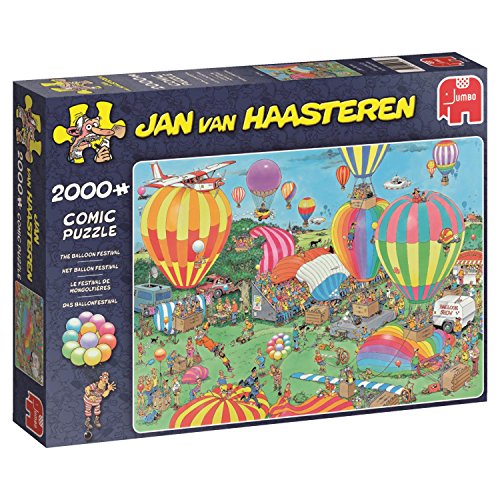 Jan van Haasteren The Balloon Festival 2000 Piece Jigsaw Puzzle