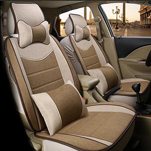 TT Car Seat Four Seasons General Toyota Corolla Corolla Rayleigh Vicky RAV4 Syllabus H6 All-Inclusive Linen Cushion , 1