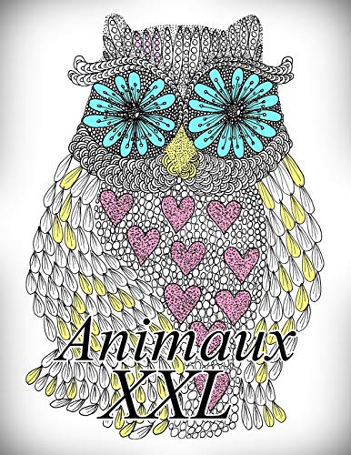 Télécharger Animaux XXL: coloriage pour enfants et adultes PDF