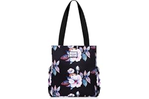 HAWEE Mode Damen Handtasche mit Reißverschluss Casual Frauen Schultertasche Umhängetasche Groß Einkaufstasche Wasserdicht Henkeltasche für Reise Arbeit Schule Tägliches Leben Gym Strand