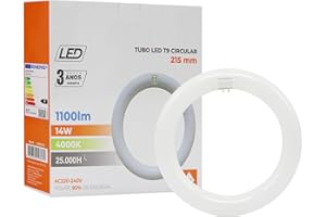 ‎MAXLED, LIGHT IS LED! Maxled, Light is Led! LED TUBE T9 Ø21.5CM Ringförmige LED Röhre 14W Warmweiß 4000K 1100LM G10Q Sockel Fassung Hell Leuchtröhre PC Deckenleucht Alternative für Klassische T9-Leuchtstofflampen