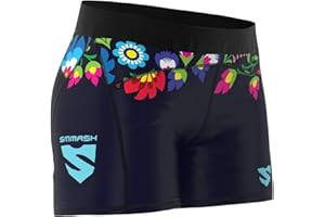 SMMASH Herme, leggings corti da donna, per crossfit, palestra, attività all'aperto, traspiranti, da allenamento, da jogging, realizzati nell'UE