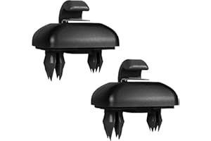 ZXNJA Audi A5,Audi Q5,Sonnenblende Clip,2er-Pack Sonnenblenden-Clips (Schwarz), Sonnenblendenhalter Für Audi A1 A3 A4 A5 Q3 Q5 A7 B6 B7 B8 S4 S5, Sonnenblenden-Clip, Auto-Sonnenblendenhalter, Hakenzubehör