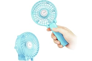 EasyAcc Elektryczny wentylator ręczny z ładowalnym uchwytem 2600 mAh, do domu i na podróż