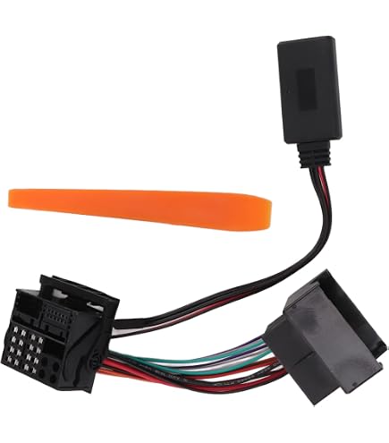 Adaptateur Bluetooth 5.0 AUX Pour Autoradio - Compatible RNS-E, A3, A4, A6, A8, TT, R8 - Avec Microphone Remplacement
