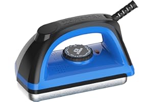 XCMAN Plancha de cera para esquí y snowboard, 120 V, 800 W, con placa base con hoyuelos y buen termostato, precisión de control de alta temperatura