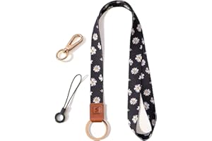 SENLLY Llavero Cordón de Cuello, Diseño de Patrones Originales Acollador Correa para el Llaves y Badge Id Tarjeta