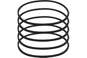 YINETTECH Lot de 5 courroies d'entraînement de moteur de diamètre intérieur de 35 mm en caoutchouc pour petit moteur, poulies de boîte de vitesses, machines à bobiner, moteur