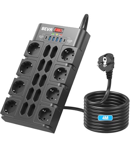 Algam Lighting MULTI-5 - Multiprise 5 Sans Interrupteur