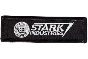 Titan One Europe - Stark Industries Logo Iron Man Toppa Ricamata (tattico).