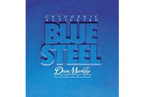 DEAN MARKLEY Struny do gitary elektrycznej ze stali niebieskiej 2562. 6-częściowy zestaw strun do gitary elektrycznej. Poddane obróbce kriogenicznej dla dłuższej żywotności, zwiększonej wydajności i