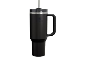 Stanley 1913 Quencher H2.0 Flowstate Tumbler 1.2L - Black 2.0 | Kallt I 11 Timmar - Iced I 48 Timmar - Kopp Med Halm, Handtag