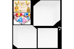 skytowards 16 Hojas/6400 PCS Puntos Adhesivos Cintas Espuma 3D de Doble Cara Autoadhesivo Puntos Monedas Puntos Adhesivo Pegatina de Cinta de Doble Cara para DIY Decoración Scrapbooking (5 * 5 * 3mm)