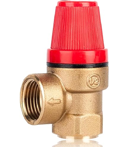 Caleffi Valvola Di Sicurezza Con Attacco Manometro - 1/2 M, Porta Manometro 1/4 F, Modello VS123MAPM