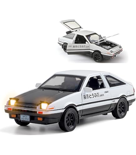 Royaldeals Toys 1:36 Scale Toyota AE86 Initial D Model Car