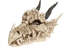 Nemesis Now AL50057 Dragon Skull Box 15 cm kość słoniowa