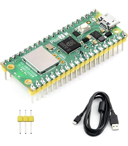 Arduino Pico Waveshare Pi-Pico-2-W-CC - Carte Microcontroller Raspberry ...