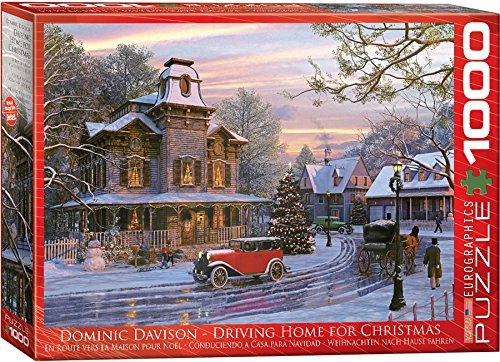Preisvergleich Produktbild Eurographics Driving Home for Christmas 1000-Piece Puzzle by EuroGraphics