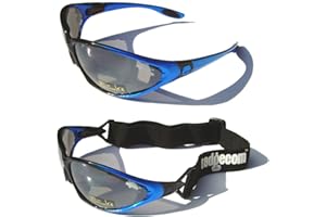 Ladgecom All-Weather Sunglasses & Goggles with Head Strap for Cycling, Running & Ski Sports