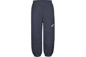 SEAUR Spodnie zimowe dla chłopców z podszewką polarową, zimowe, spodnie termiczne, grube, ciepłe, spodnie rekreacyjne, dla małych dzieci, spodnie do biegania z gumowym ściągaczem, EU 104-164