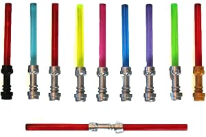 LEGO Star Wars Lightsaber Lot - 10 Rare Colors & Hilts