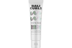 ‎BALI CURLS BY HANK GE Bali Curls Bonding Repair Leave-In Cream N°3 – Styling-Basis für definierte, geschmeidige Haare – Mit Everbond® Bond Repair Technologie – 150 ml
