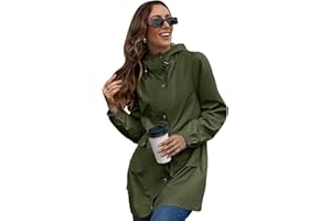 SotRong Leichte Wasserdichte Jacken Frauen Packbare Regenjacke Mit Kapuze Regenmantel Damen Frühling Sommer Anoraks Jacken Outdoor Cagoule Trenchcoat