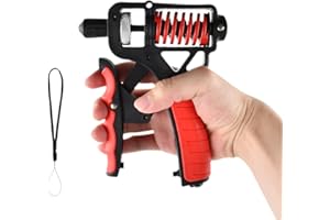 FANGEHONG Hand Grip, Fortalecedor de Agarre de Mano Ajustable 5-100kg, Kit de Entrenamiento para Mano, Muñeca y Dedos, para Ejercicio, Rehabilitación, Antebrazo Ejercitar
