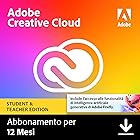 Adobe Creative Cloud | Student & Teacher | 1 Anno | PC/Mac | Codice d'attivazione via email