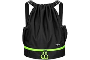 Ryaco Borsa Palestra Zaino Palestra Sacca Sportiva Sacca Impermeabile Zaino Scuola Zaino da Viaggio Sacca Zaino Borsa Coulisse