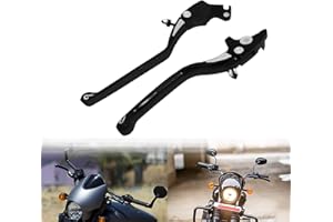 HDBUBALUS Leva Frizione Freno Regolabile Cnc Adatta per Harley Street 750 2016 2017 2018 2019 2020