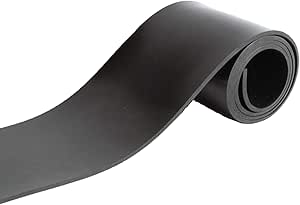 Gummistreifen Mit Gewebe 1500x100x20mm - Schürfleiste Unterlage Industriegummi