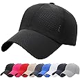 Baynetin Mens Breathable Mesh Baseball Cap,Quick Dry Ultralight Outdoor Sports Hat Adjustable Travel Summer Cap