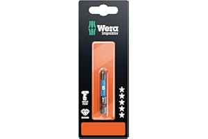 Wera 840/4 IMP DC Impaktor Bits SB 5,0 05073945001 Embout pour vis à six pans creux