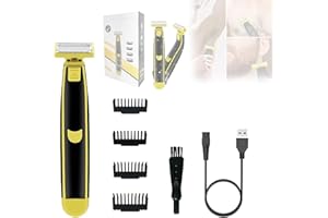 DOVAKO Full Body Washed Wet and Dry Shaver, Men's Electric Shavers, Full Body Washes Wet and Dry Shaver for Men, Waterproof Mens Body Shaver Rotary Shaver, Beautician Shaver, Ergonomic Body Facial Shaver