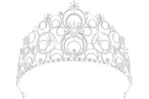 TANGSENYU Kids Glinda Bubble Crown Princess Tiara Costume Headwear for Girls Birthday Party